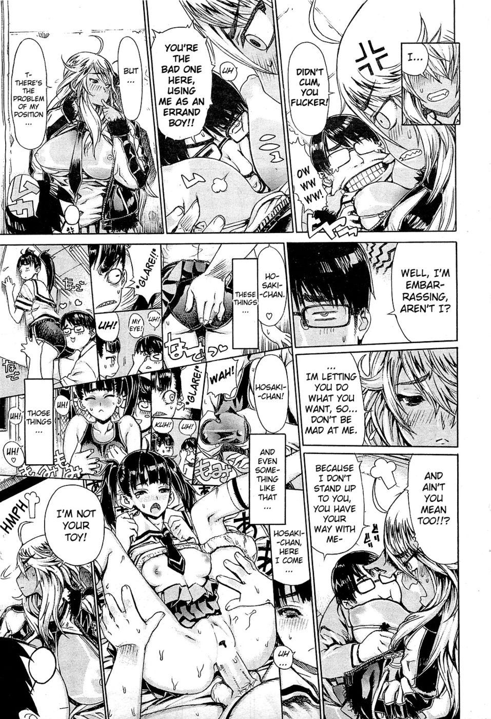 Hentai Manga Comic-Blonde Delinquent-Read-13